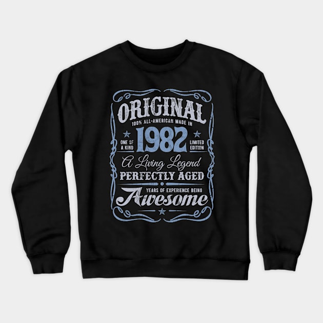 Vintage Made In 1982 Crewneck Sweatshirt by Irregulariteez